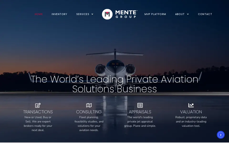 Mente Group website