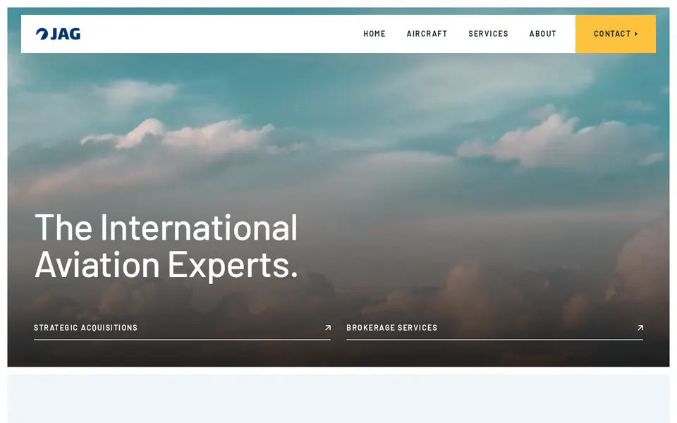 Jones Aviation Group, LLC website