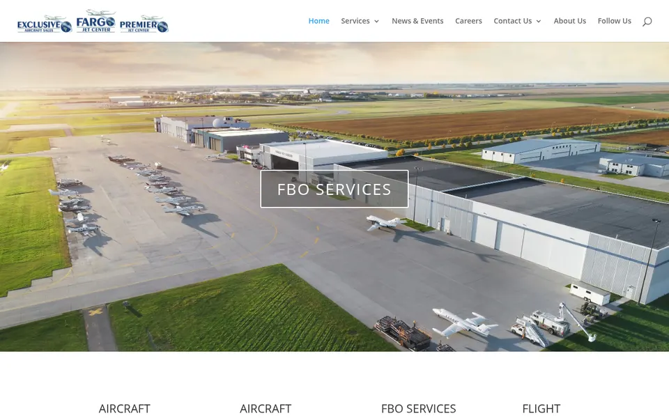 Exclusive Aircraft Sales - Eden Prairie website