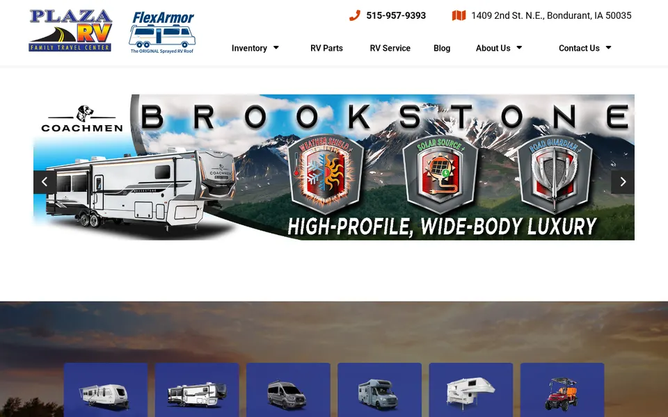Plaza RV LLC website
