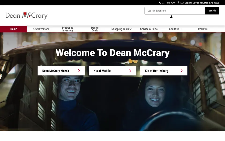 Dean McCrary website
