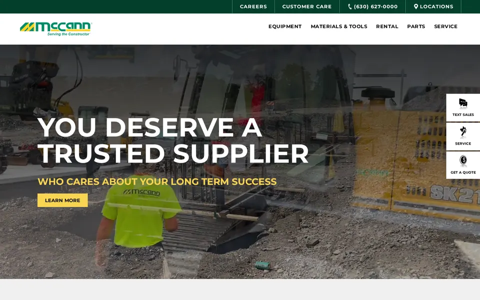 McCann Industries - Bolingbrook website
