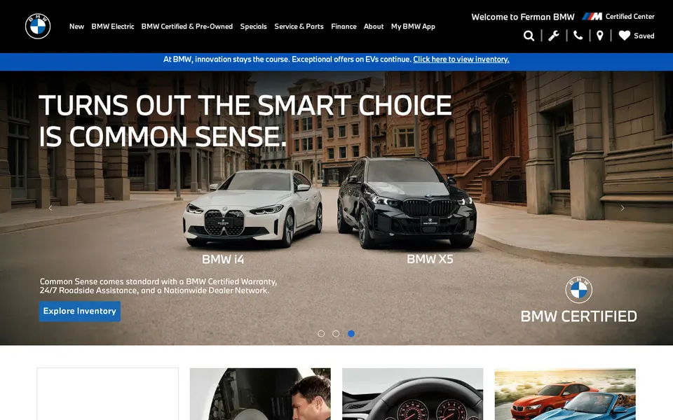 Ferman BMW website