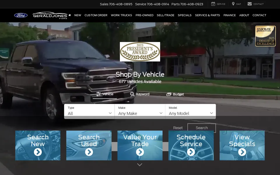 Gerald Jones Ford website