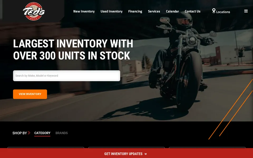 Ted's Motorcycle World website