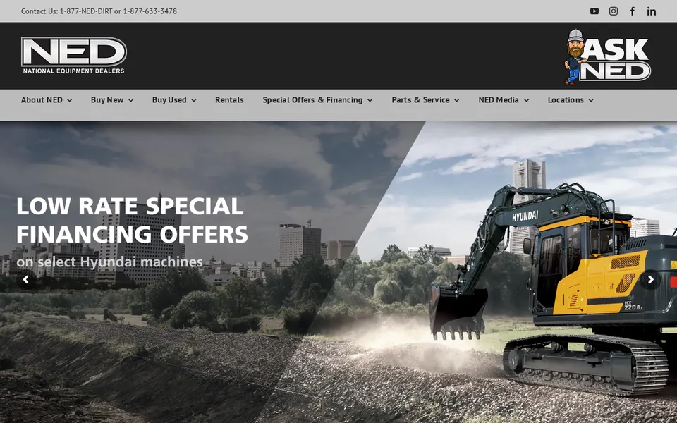 NED - Fort Pierce website