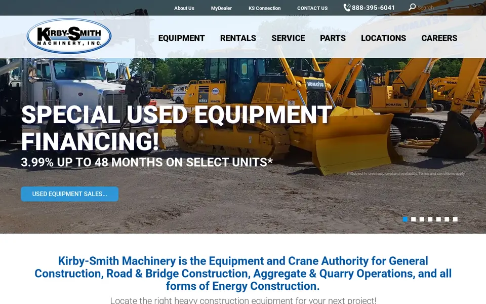 Kirby-Smith Machinery website