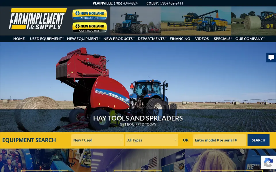 Farm Implement & Supply Co. Inc. website