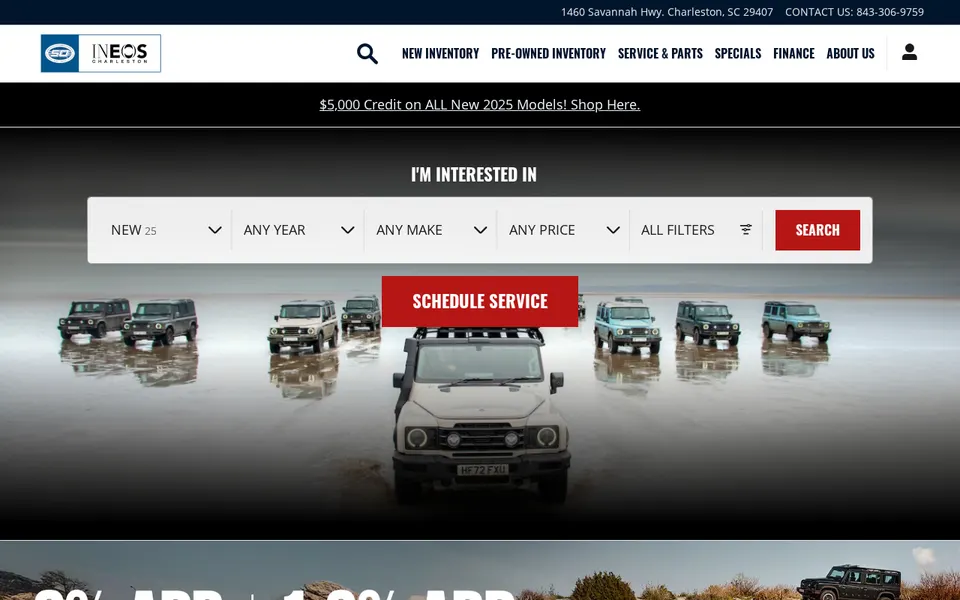 Hendrick INEOS Grenadier website