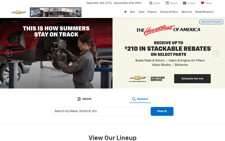 Bell Motor Co. website