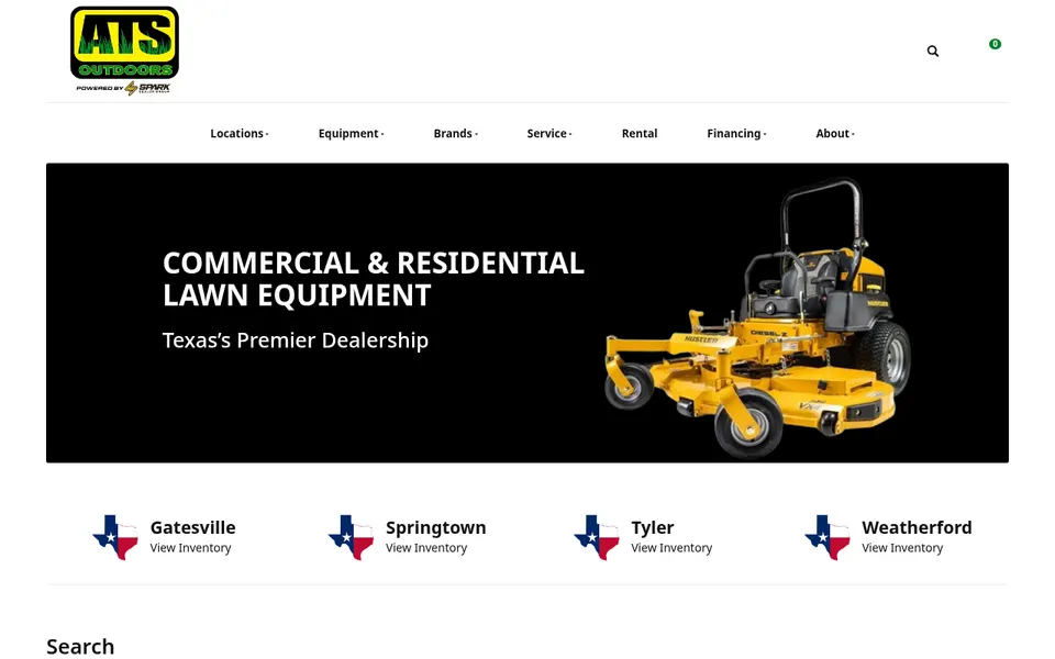 ATS Outdoors - Springtown website