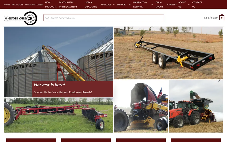 Beaver Valley Supply (Denver) website