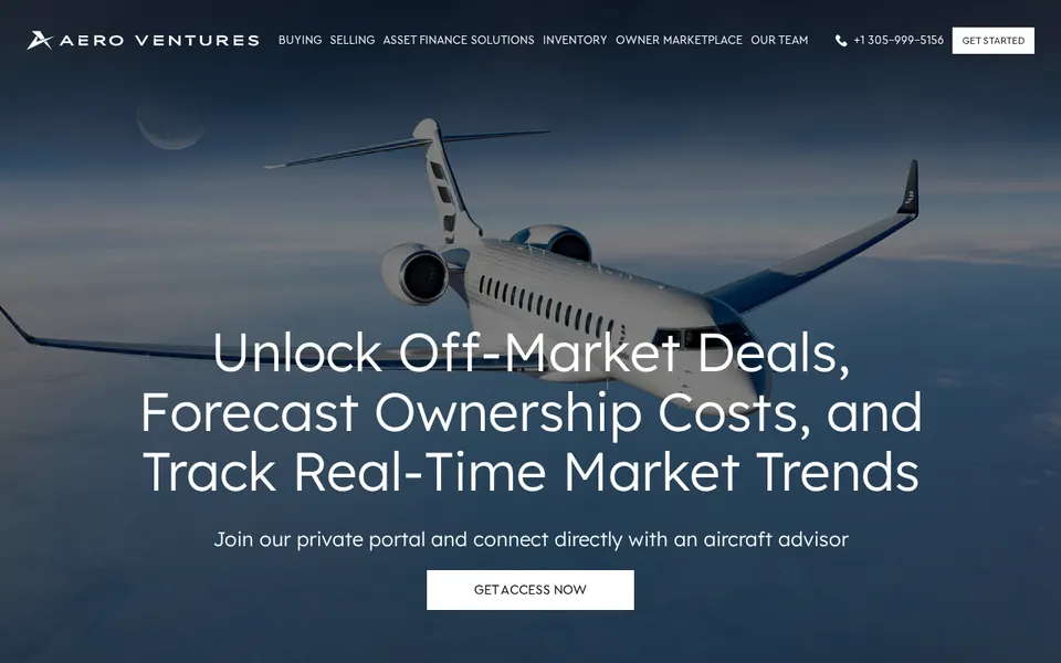 Aero Ventures website