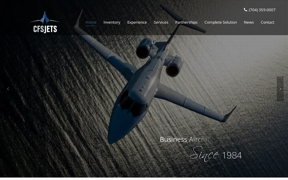 CFS Jets website