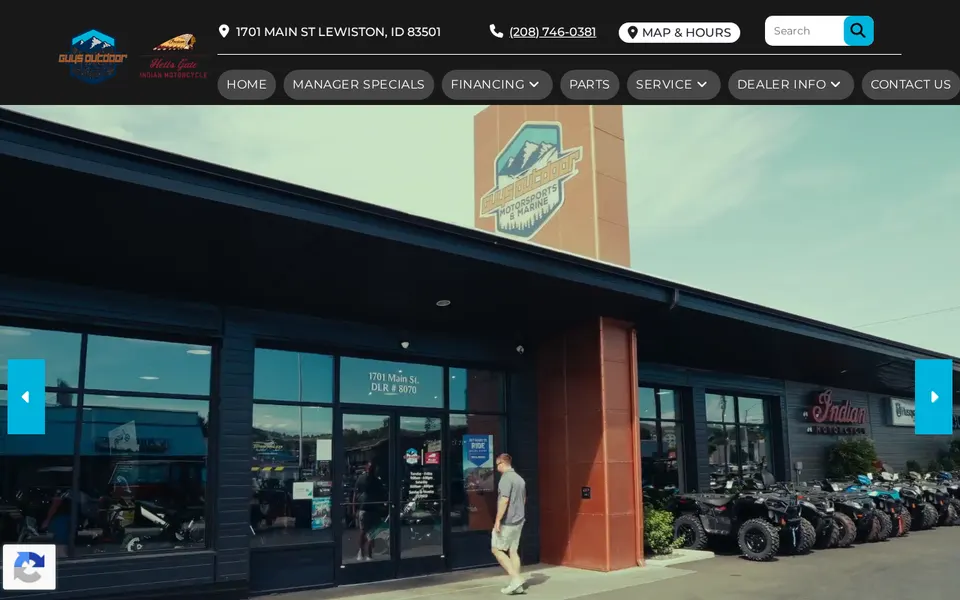 Guy's Outdoor Motorsports & Marine website