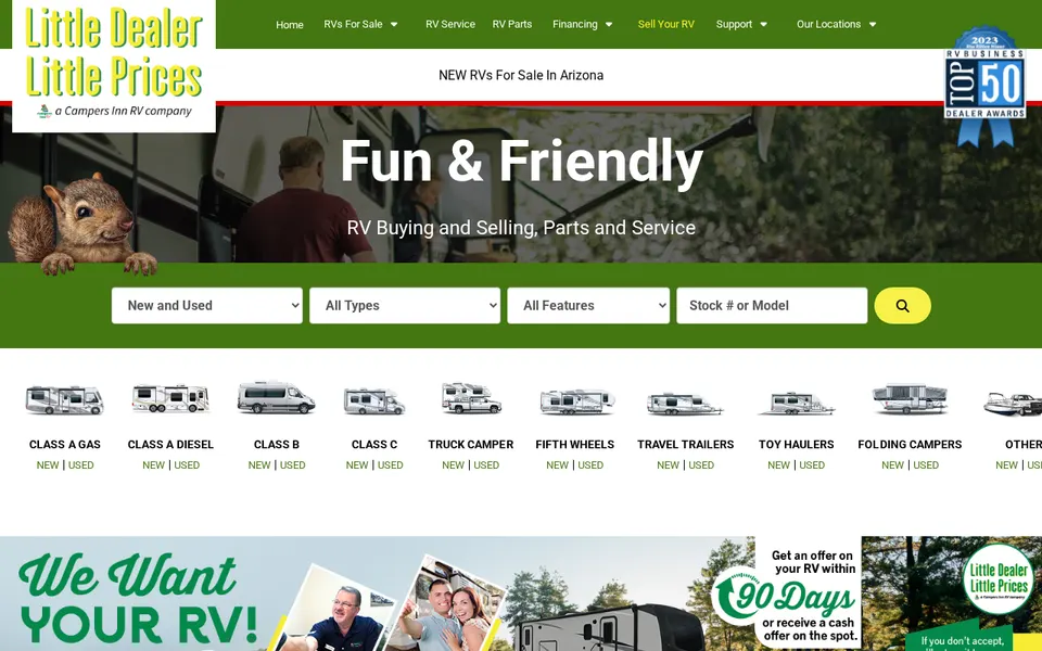 Little Dealer Little Prices Prescott Valley website