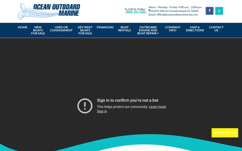 Ocean Outboard website