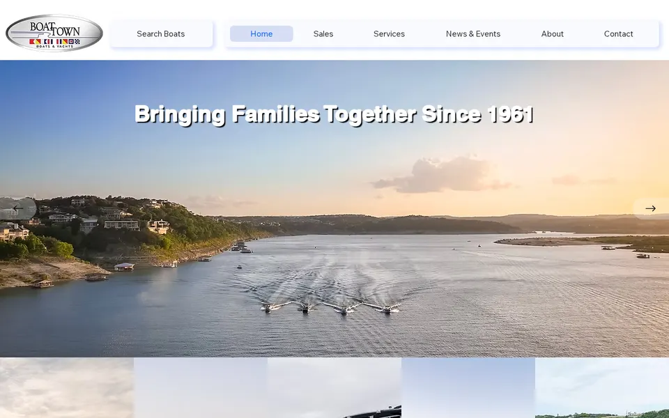 Boat Town website