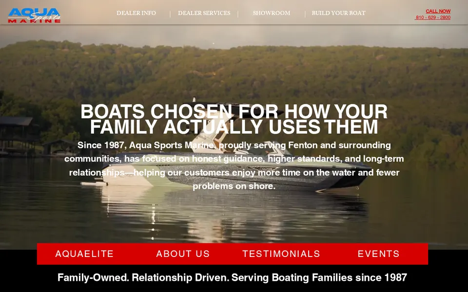 Aqua Sports Marine Inc website