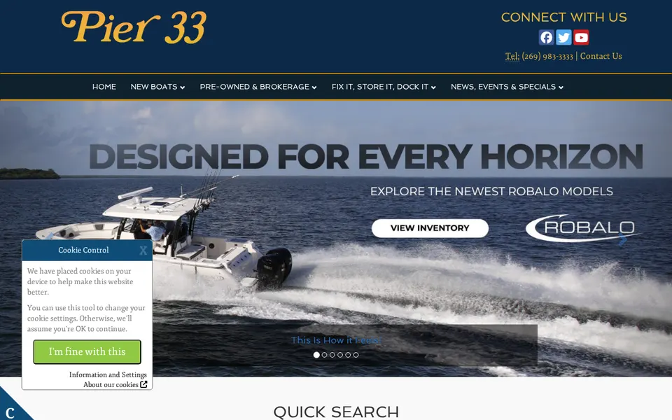 Pier 33 website