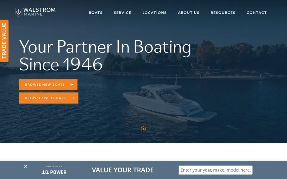 Walstrom Marine website