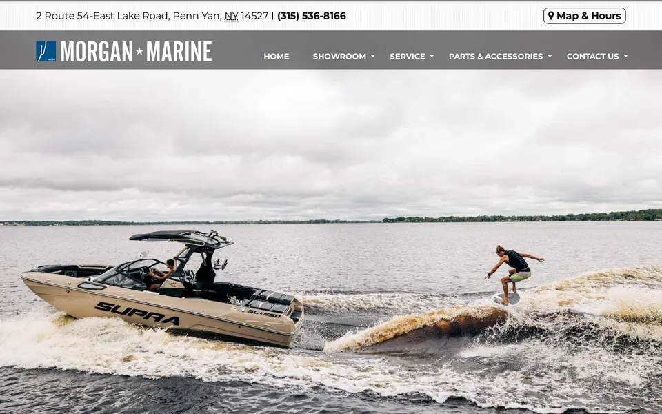 Morgan Marine website