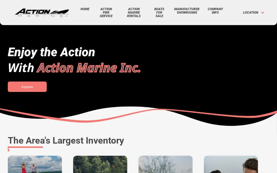 Action Marine Inc website