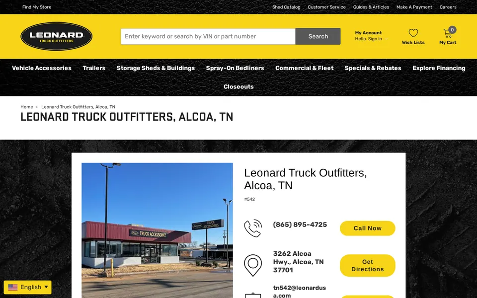 Leonard USA - Alcoa website