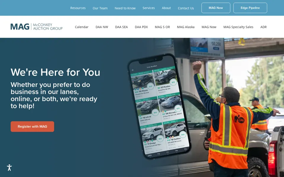 DAA Northwest website