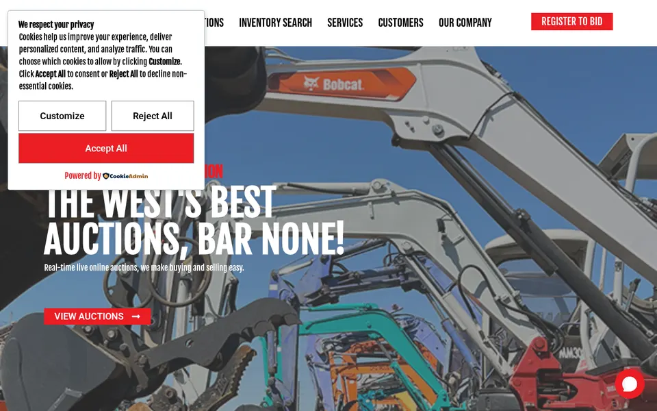 Bar None Auction website