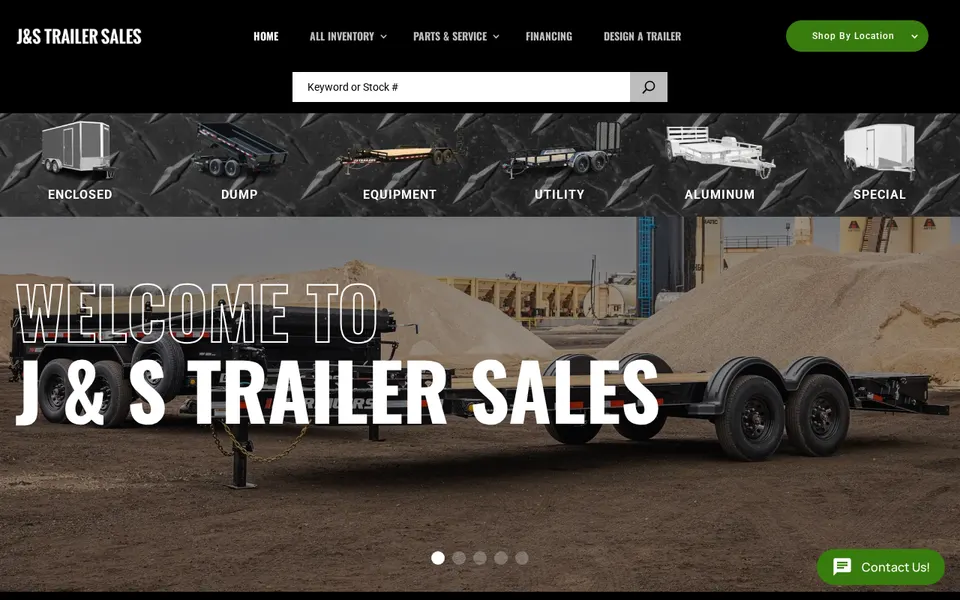 J&S Equipment website