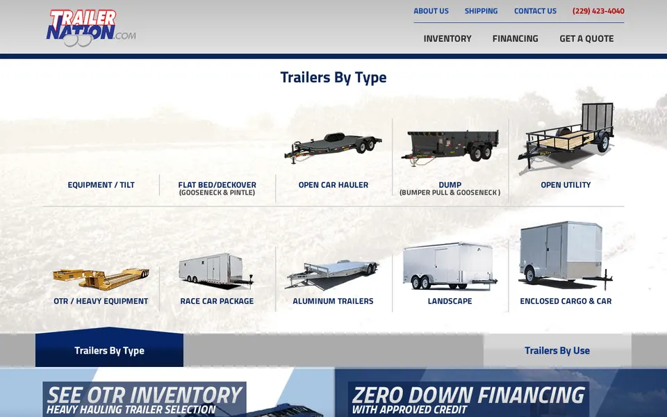 Trailer Nation website