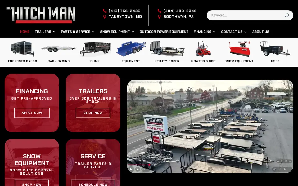 The Hitch Man, Inc. website