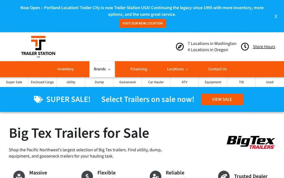 Trailer Station of Woodland website