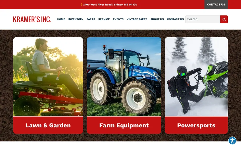 Kramer's Inc. website
