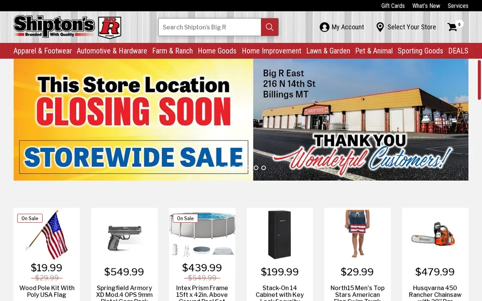 Shipton's Big R website