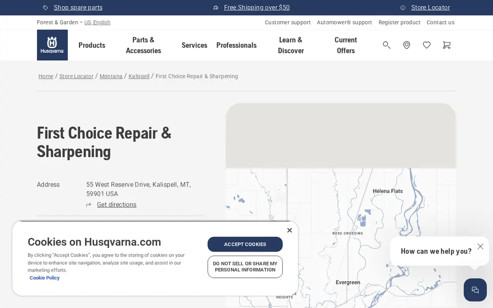 First Choice Repair & Sharpening website