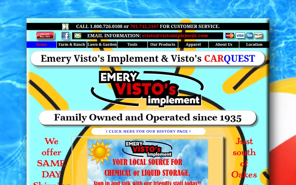 Visto Inc. website