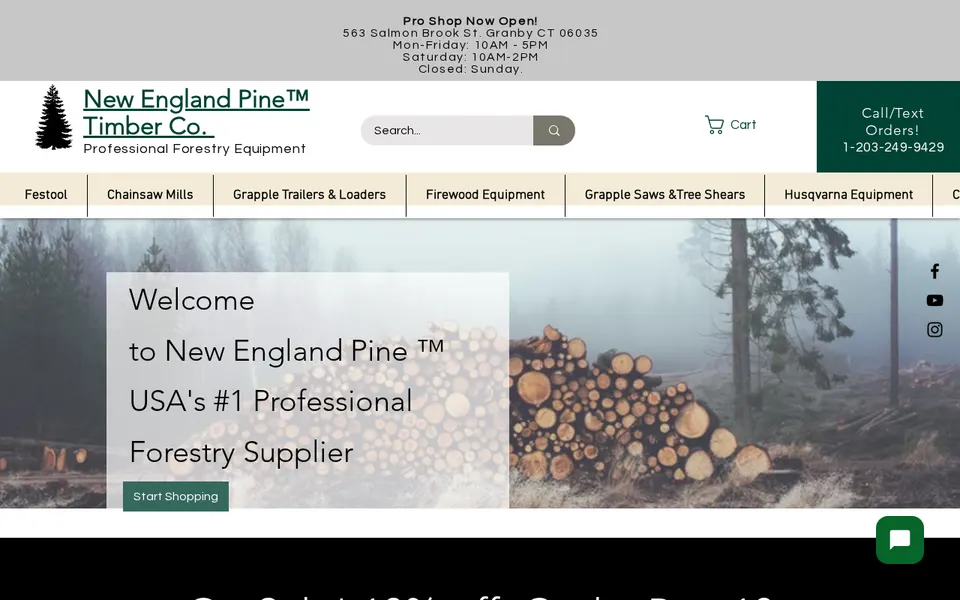 New England Pine Timber Co., LLC website