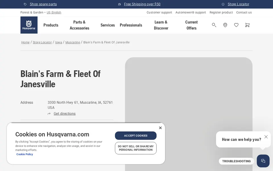 Blain's Farm & Fleet Of Janesville website