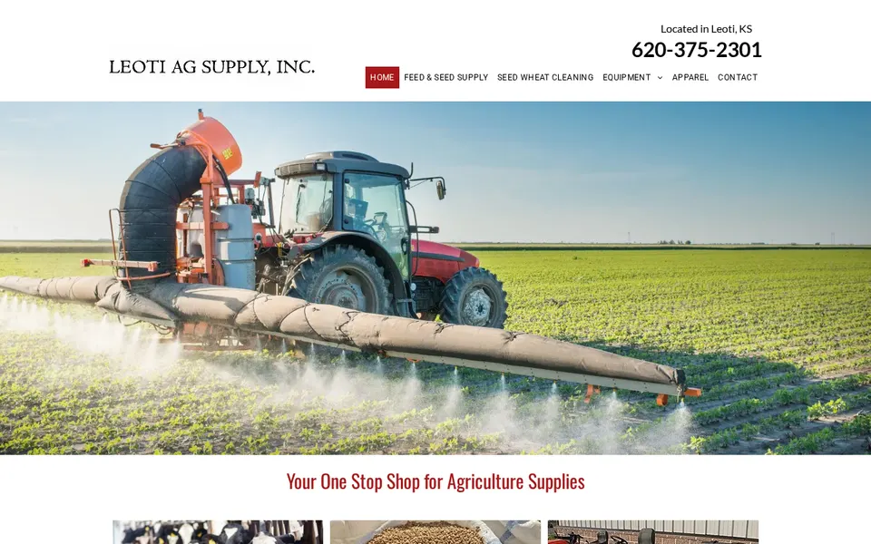 Leoti Agri Supply website