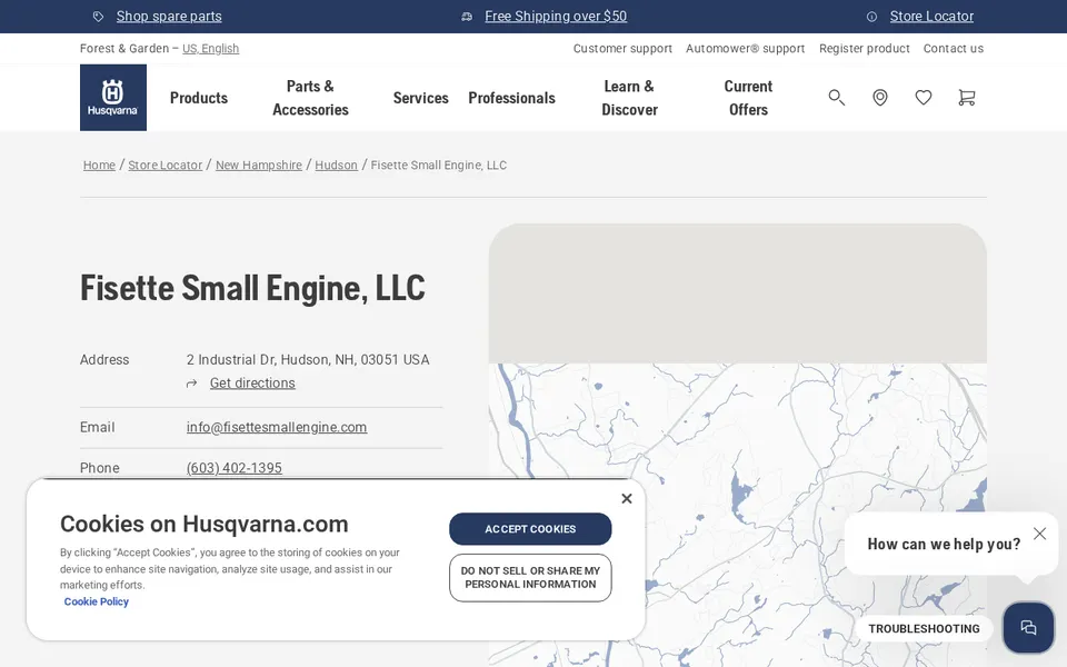 Fisette Small Engine, LLC website
