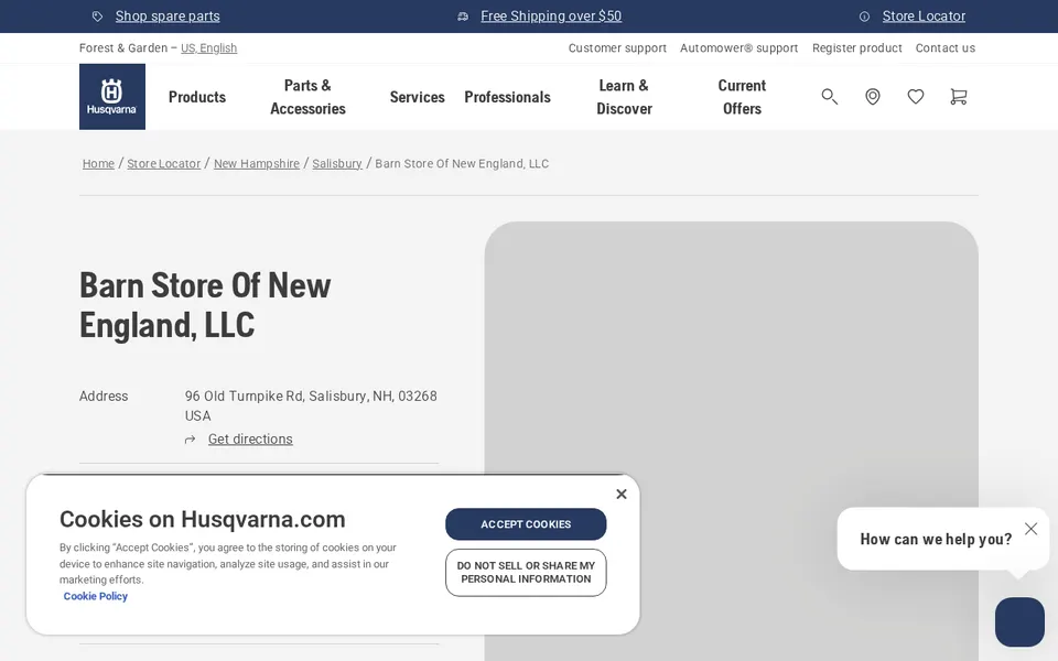 Barn Store Of New England, LLC website
