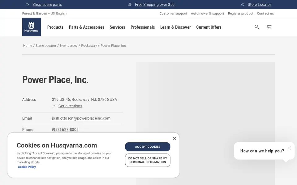 Power Place, Inc. website