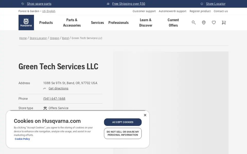Green Tech Services LLC website