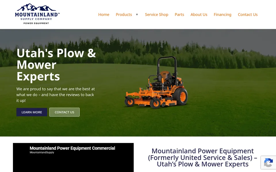Mountainland Supply LLC website