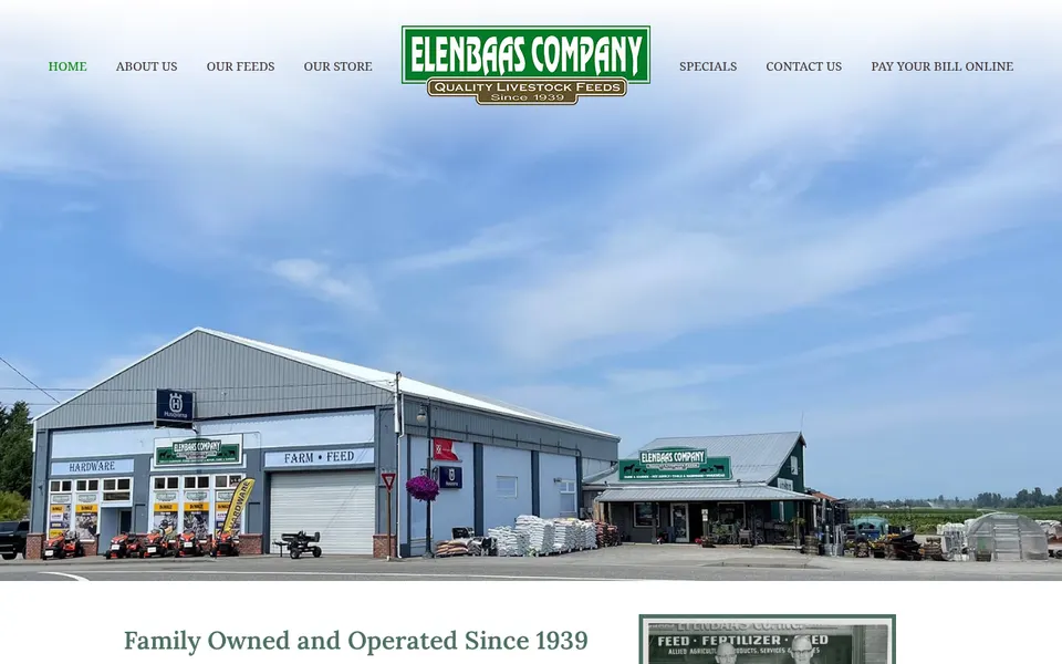 Elenbaas Company, Inc. website