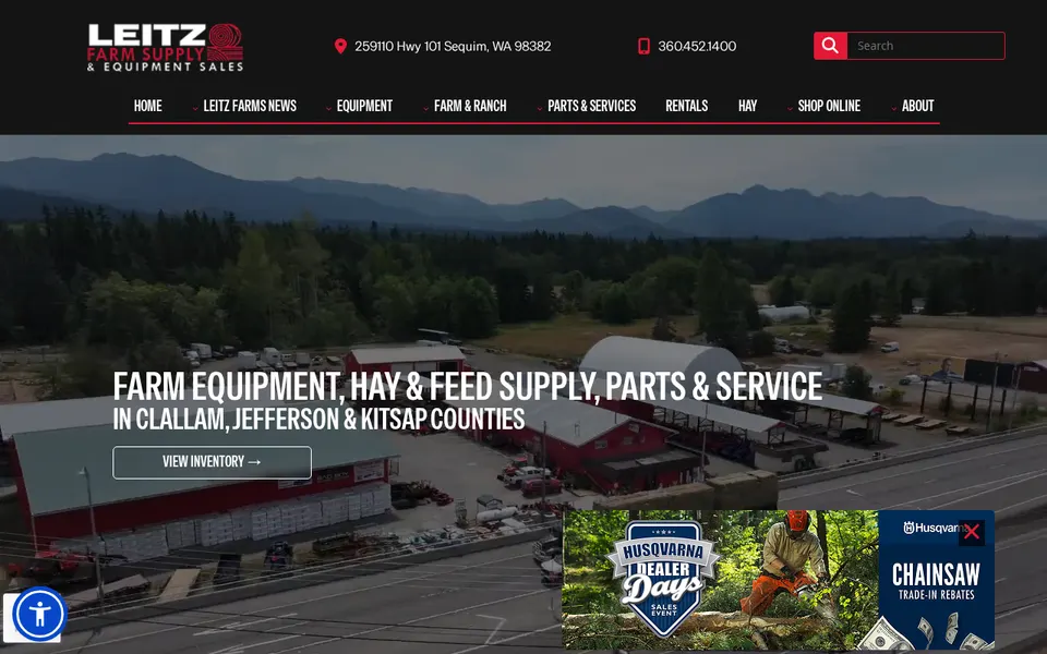 Leitz Farm Supply And Equipment Sales website