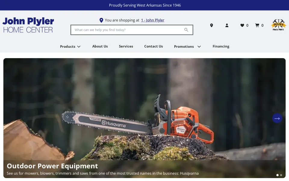 John Plyler Home Center website