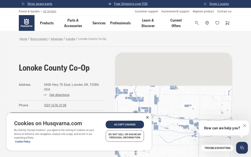 Lonoke County Co-Op website
